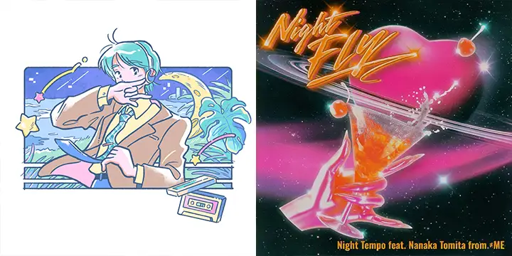 Night Tempoが今秋発売する新作アルバムからの第1弾シングル「Night Fly」を1/28に配信リリース！≠MEの冨田菜々風をヴォーカルにフィーチャー！