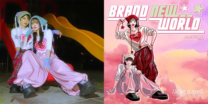 Night Tempoがプロデュースするレトロ・ポップ・ユニット、FANCYLABOの3rdシングル「Brand New World」が11/1に配信リリース決定! 11/8にはアナログ発売、そして11/11には初となるインストア・イベントも開催。